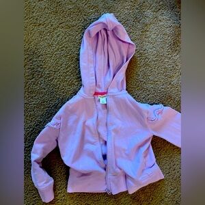 J. Crew Lavender light full zip sweater size  3T